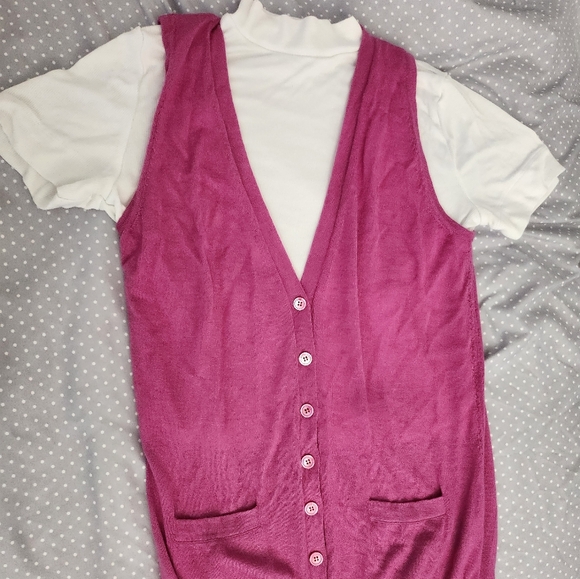 Authentic Loro Piana Cashmere Silk Vest - size Small/Medium - Picture 8 of 10